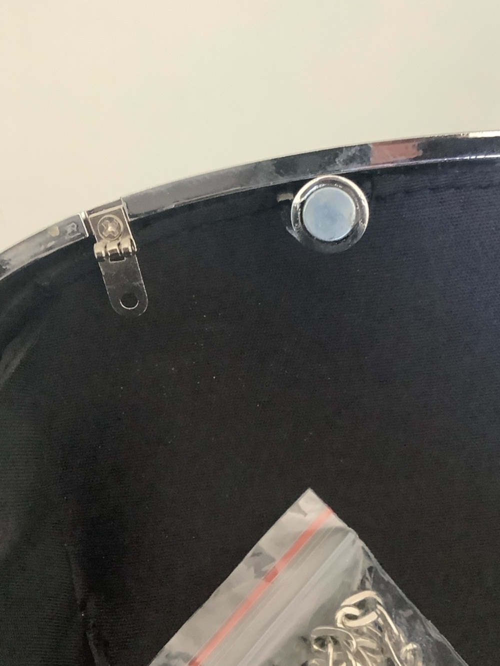 Modern Silver Clutch - Picture 3 of 7